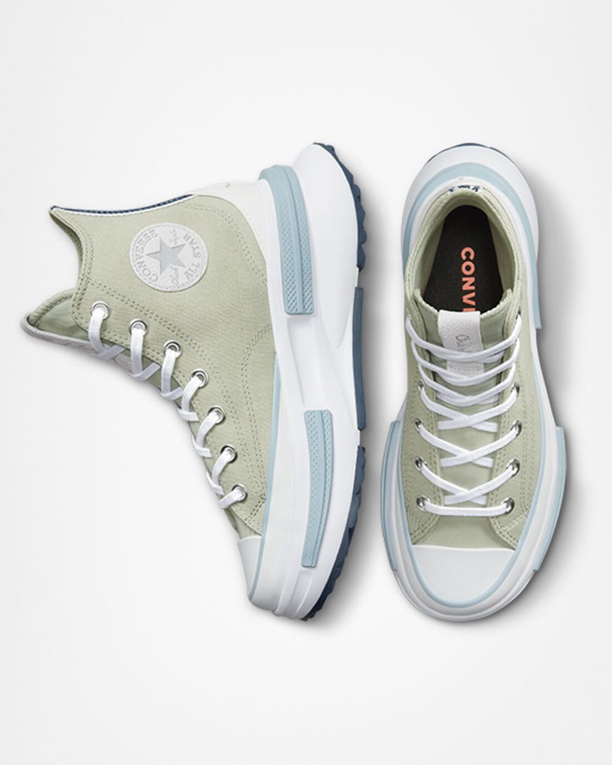 Pánské Boty Vysoké Converse Run Star Legacy CX Olivy Zelené | CZ QNPL58